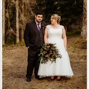 Ivory Wedding Dress Size 16